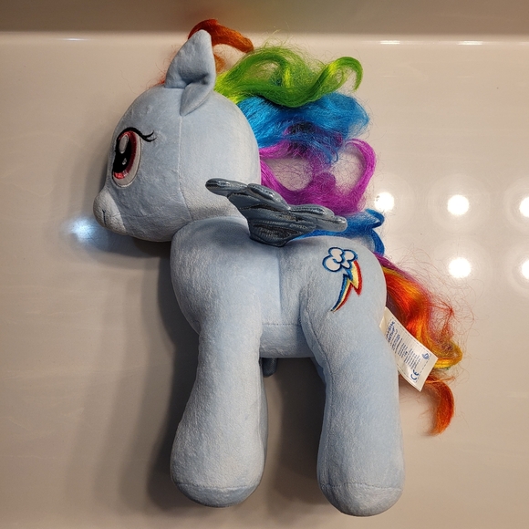 Rainbow Dash MY LITTLE PONY x BUILD A BEAR WORKSHOP Plush 2013 - Picture 14 of 14